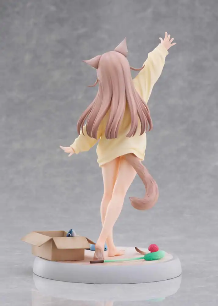 My Cat Is a Kawaii Girl Statue 1/6 Kinako Play With Ver. AmiAmi 21 cm Statue Produktfoto