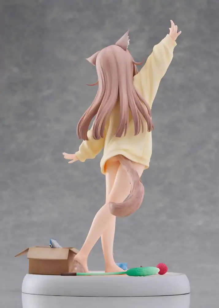 My Cat Is a Kawaii Girl Statue 1/6 Kinako Play With Ver. AmiAmi 21 cm Statue Produktfoto
