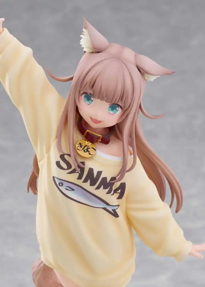 My Cat Is a Kawaii Girl Statue 1/6 Kinako Play With Ver. AmiAmi 21 cm Statue Produktfoto