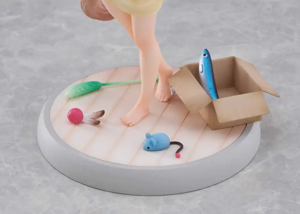 My Cat Is a Kawaii Girl Statue 1/6 Kinako Play With Ver. AmiAmi Limited Edition 21 cm Statue Produktfoto