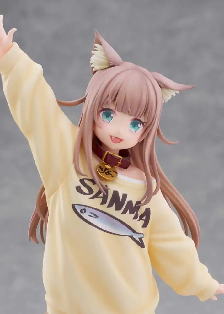 My Cat Is a Kawaii Girl Statue 1/6 Kinako Play With Ver. AmiAmi Limited Edition 21 cm Statue Produktfoto