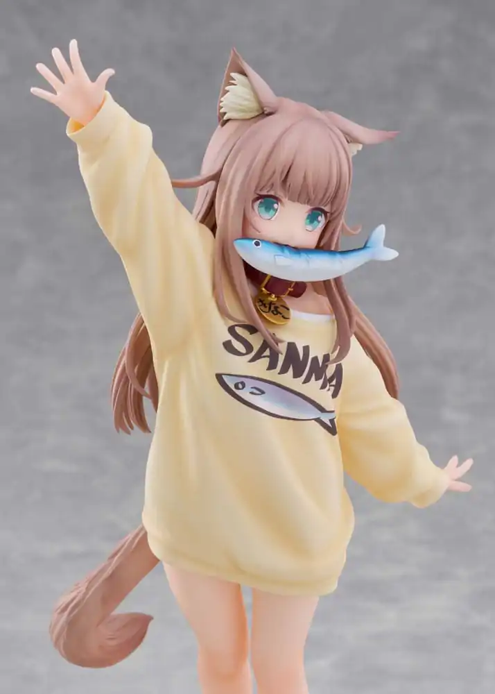 My Cat Is a Kawaii Girl Statue 1/6 Kinako Play With Ver. AmiAmi Limited Edition 21 cm Statue Produktfoto