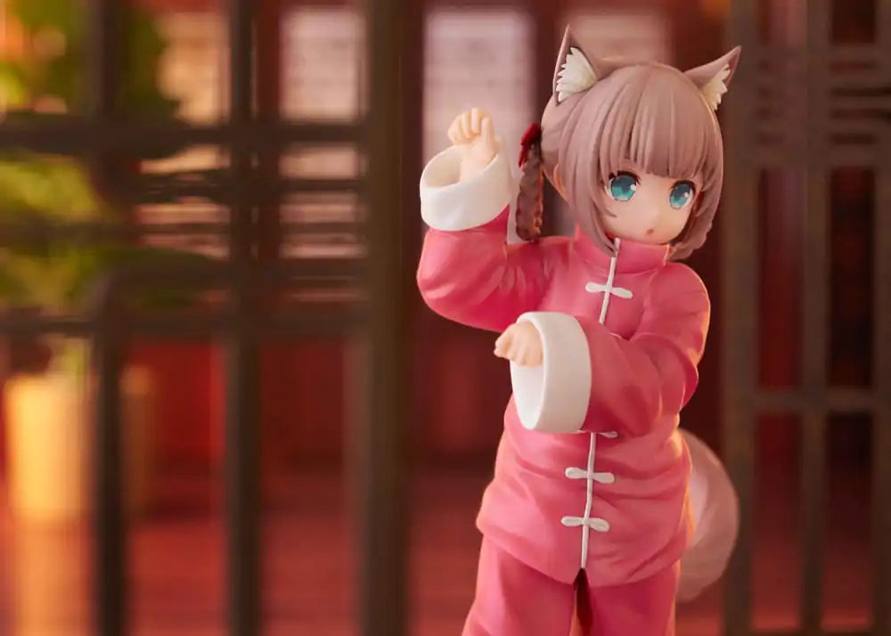 My Cat Is a Kawaii Girl Palette Dress-Up Collection Statue Kinako Nyang fu Ver. 15 cm Produktfoto
