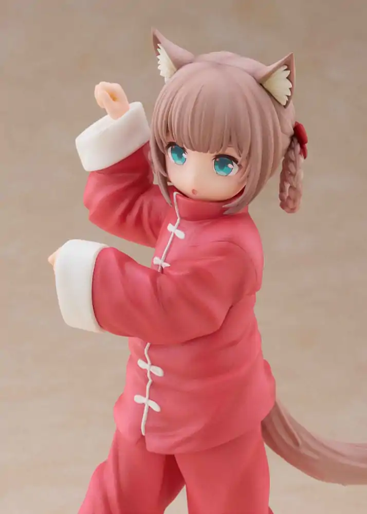My Cat Is a Kawaii Girl Palette Dress-Up Collection Statue Kinako Nyang fu Ver. 15 cm Produktfoto