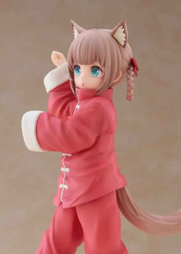 My Cat Is a Kawaii Girl Palette Dress-Up Collection Statue Kinako Nyang fu Ver. 15 cm Produktfoto