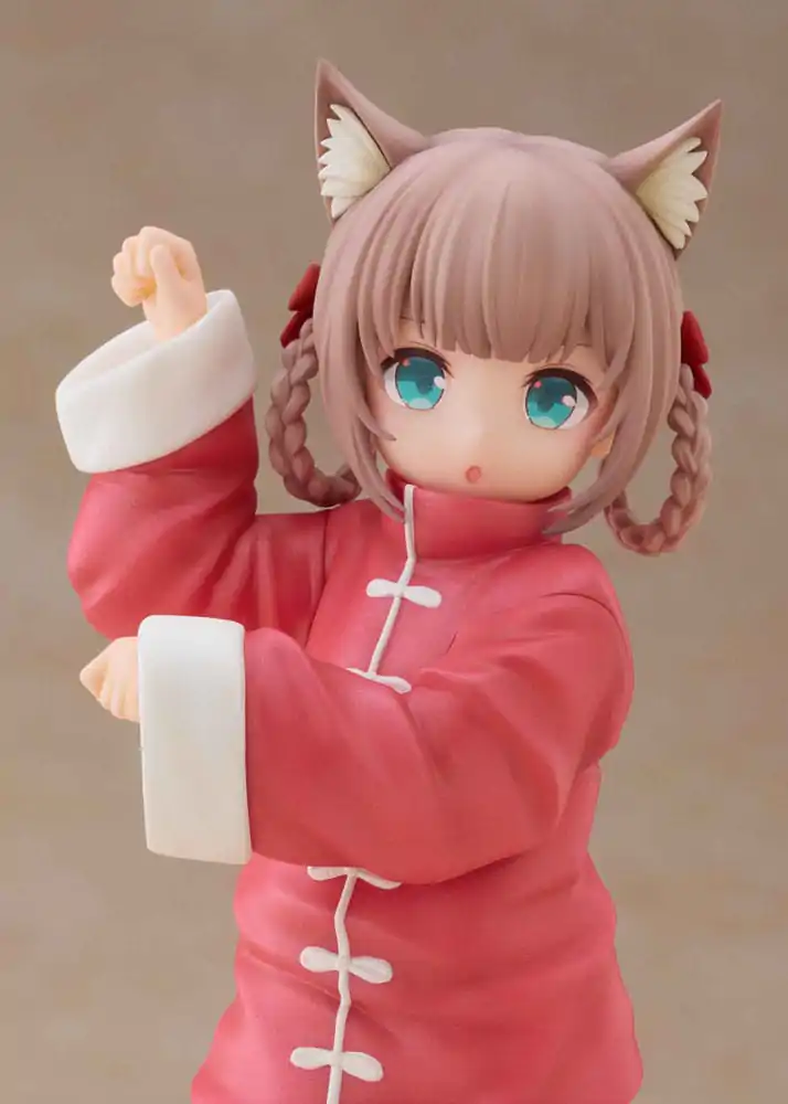 My Cat Is a Kawaii Girl Palette Dress-Up Collection Statue Kinako Nyang fu Ver. 15 cm Produktfoto