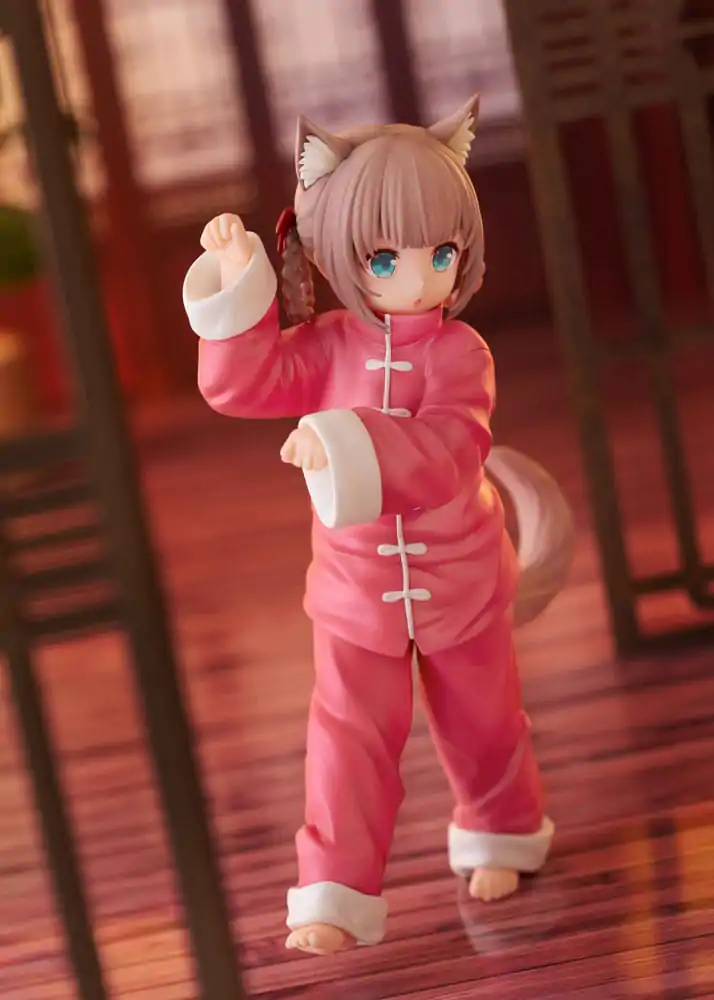 My Cat Is a Kawaii Girl Palette Dress-Up Collection Statue Kinako Nyang fu Ver. 15 cm Produktfoto