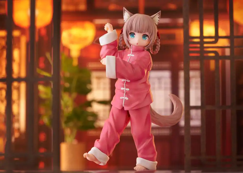 My Cat Is a Kawaii Girl Palette Dress-Up Collection Statue Kinako Nyang fu Ver. 15 cm Produktfoto