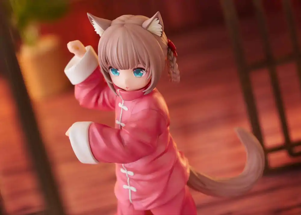 My Cat Is a Kawaii Girl Palette Dress-Up Collection Statue Kinako Nyang fu Ver. 15 cm Produktfoto