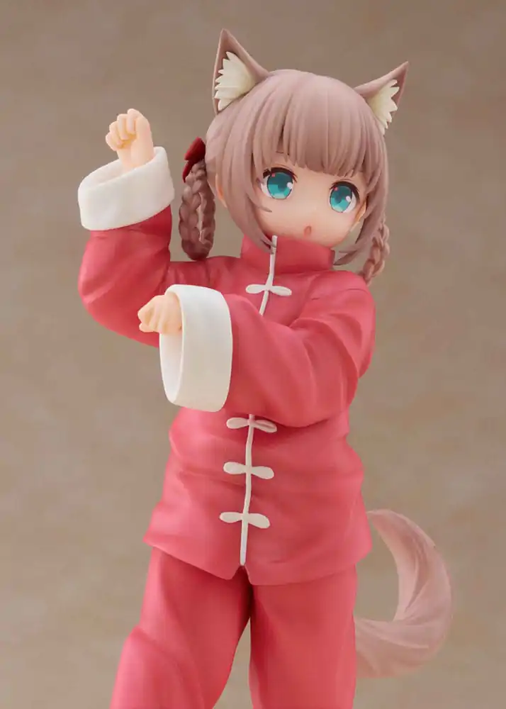 My Cat Is a Kawaii Girl Palette Dress-Up Collection Statue Kinako Nyang fu Ver. 15 cm Produktfoto