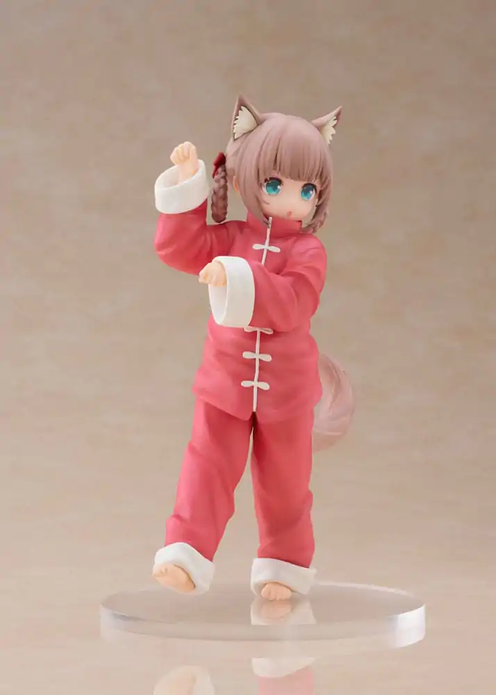 My Cat Is a Kawaii Girl Palette Dress-Up Collection Statue Kinako Nyang fu Ver. 15 cm Produktfoto