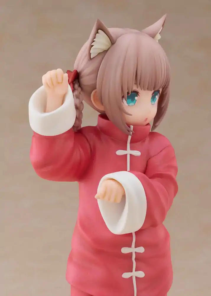 My Cat Is a Kawaii Girl Palette Dress-Up Collection Statue Kinako Nyang fu Ver. 15 cm Produktfoto