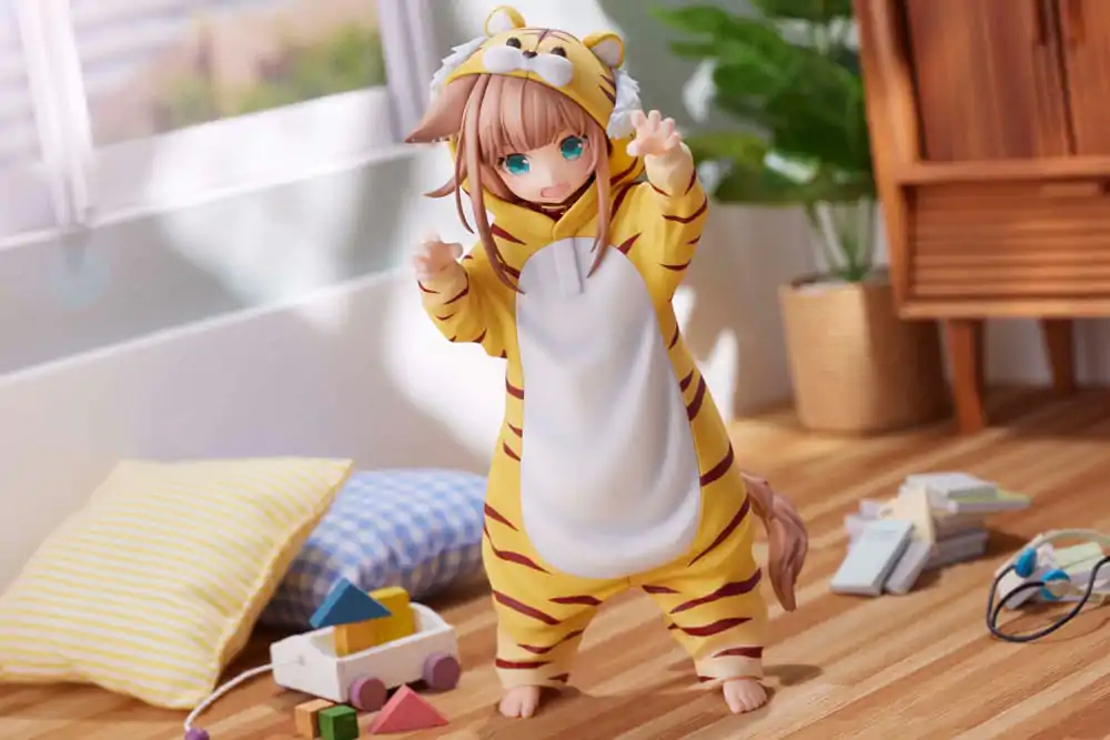 My Cat Is a Kawaii Girl Statue Palette Dress-Up Collection: Tora Kinako 15 cm Produktfoto