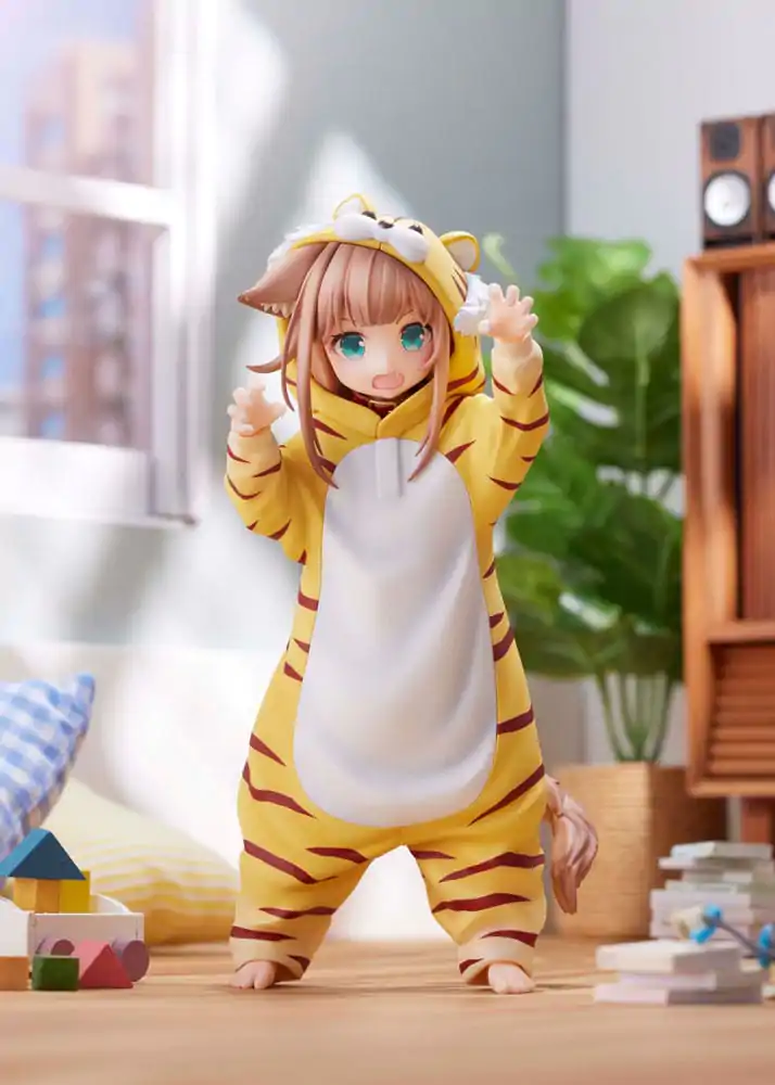 My Cat Is a Kawaii Girl Statue Palette Dress-Up Collection: Tora Kinako 15 cm Produktfoto