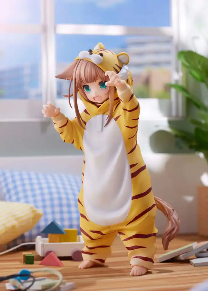 My Cat Is a Kawaii Girl Statue Palette Dress-Up Collection: Tora Kinako 15 cm Produktfoto