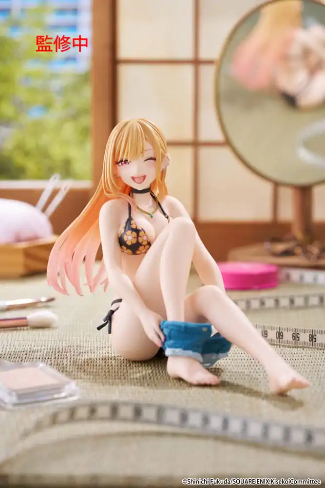 My Dress-Up Darling PVC Statue Desktop Cute Figure Marin Kitagawa Measured Swimsuit Ver. 13 cmMy Dress-Up Darling PVC-Statue Desktop Cute Figur Marin Kitagawa Measured Swimsuit Ver. 13 cm Produktfoto