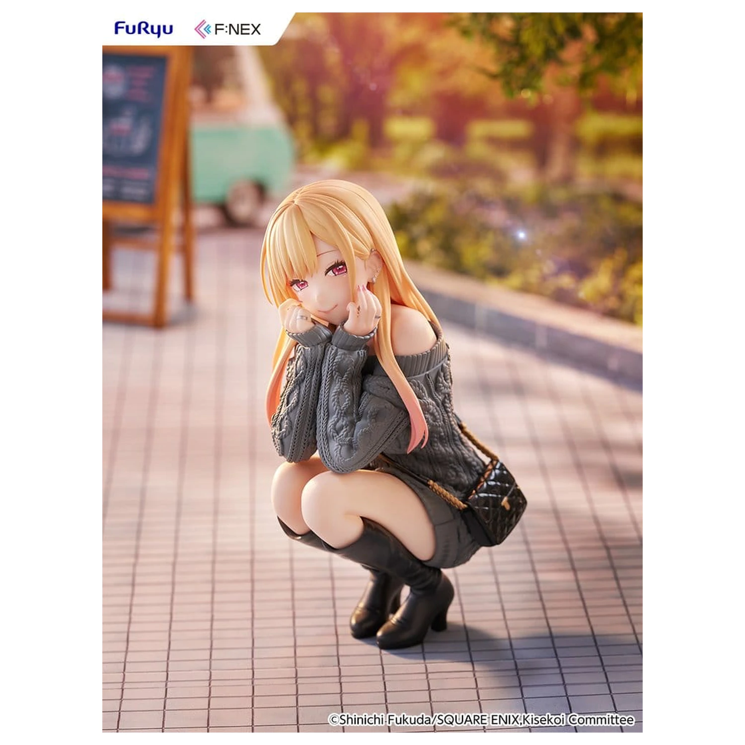 My Dress-Up Darling F:NEX PVC Figur 1/6 Marin Kitagawa knit Ver. 16 cm Produktfoto