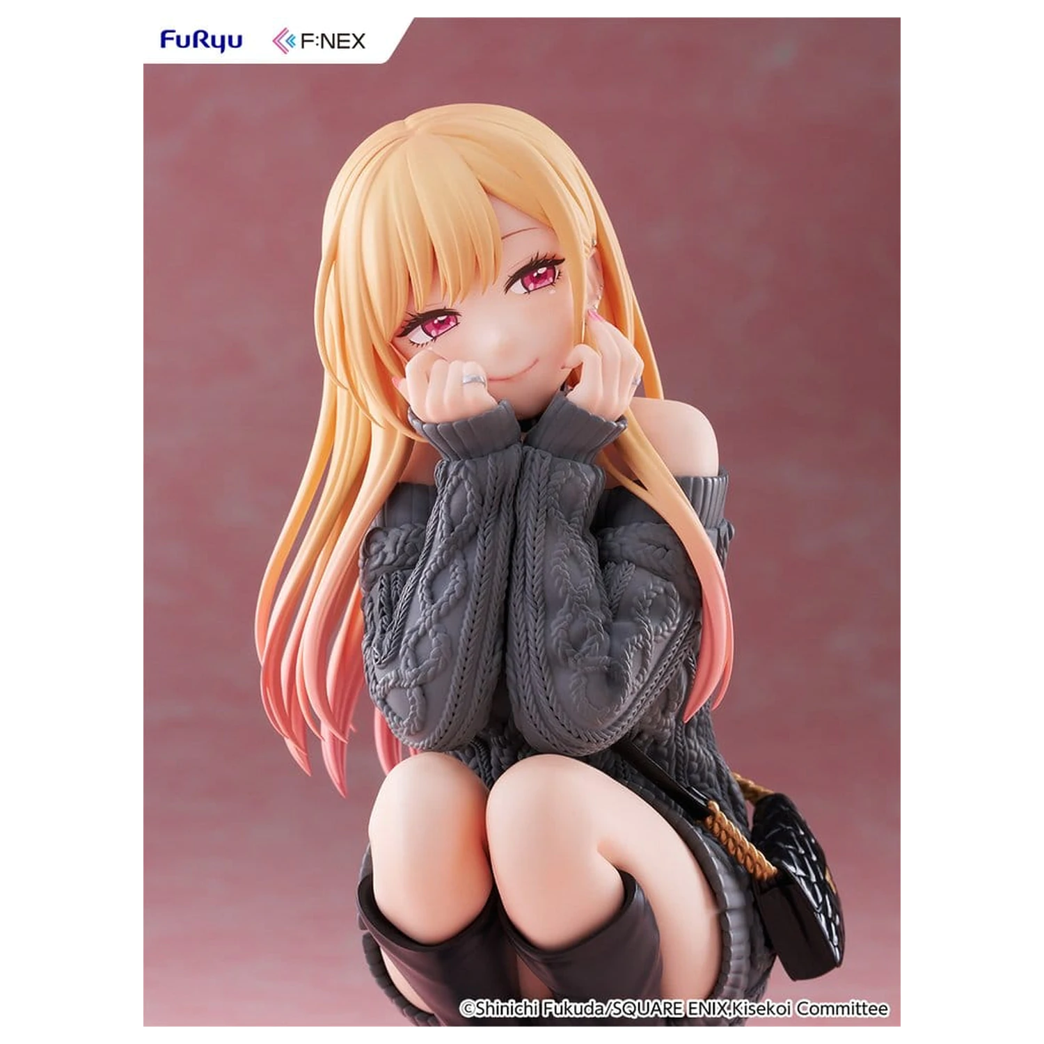 My Dress-Up Darling F:NEX PVC Figur 1/6 Marin Kitagawa knit Ver. 16 cm Produktfoto