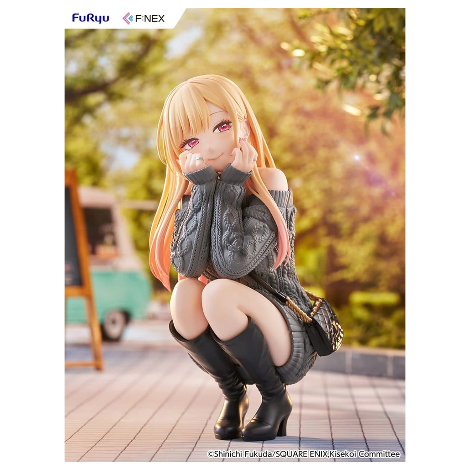 My Dress-Up Darling F:NEX PVC Figur 1/6 Marin Kitagawa knit Ver. 16 cm Produktfoto