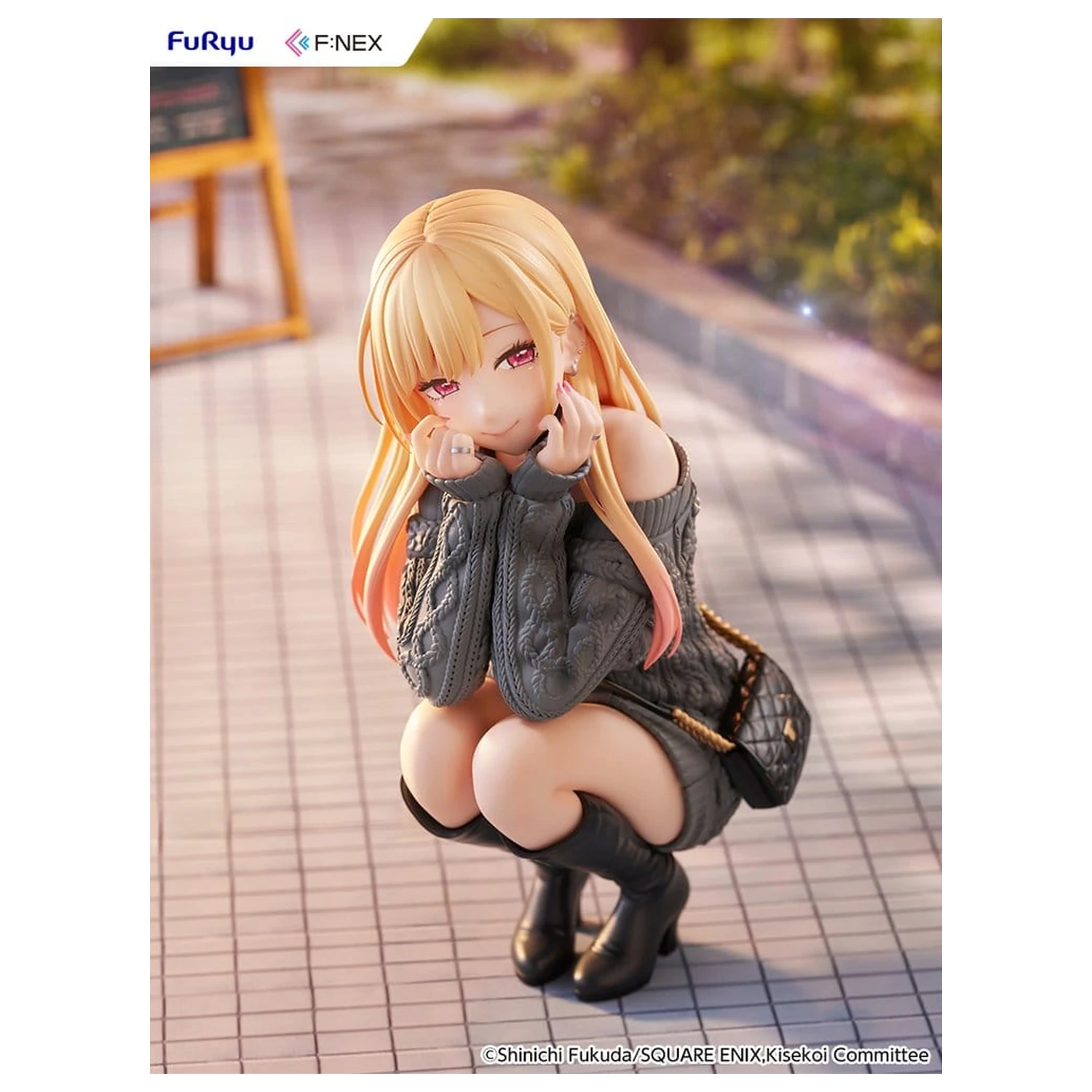 My Dress-Up Darling F:NEX PVC Figur 1/6 Marin Kitagawa knit Ver. 16 cm Produktfoto