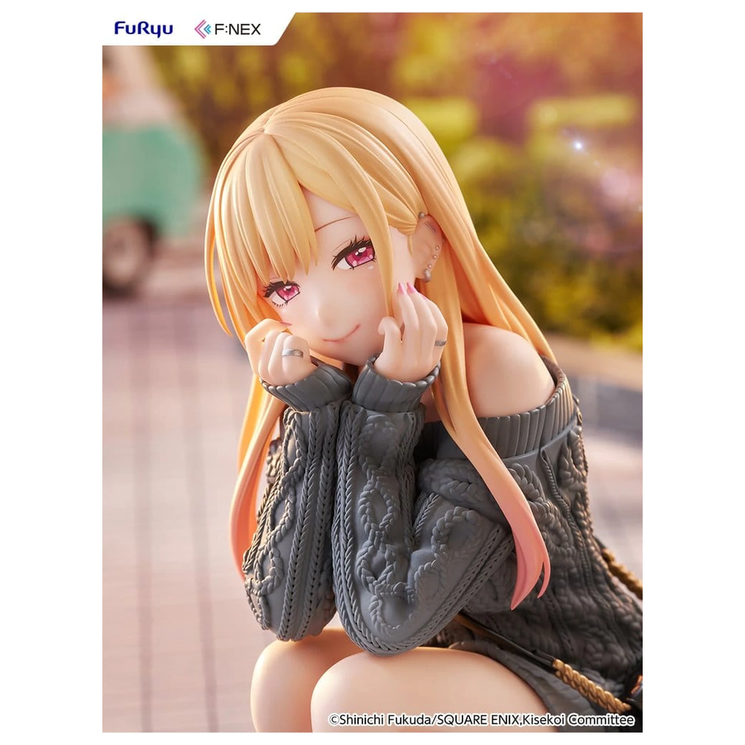My Dress-Up Darling F:NEX PVC Figur 1/6 Marin Kitagawa knit Ver. 16 cm Produktfoto
