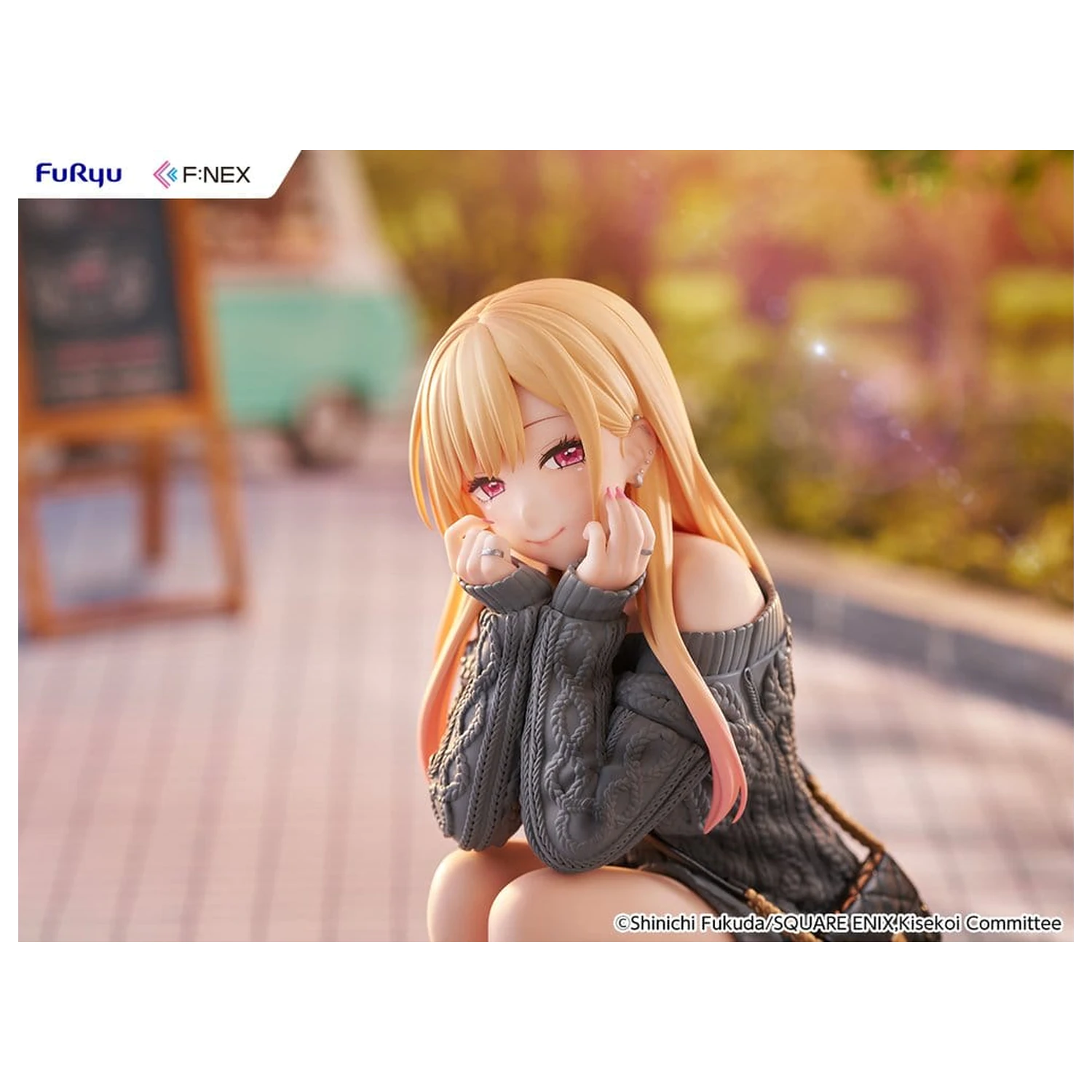 My Dress-Up Darling F:NEX PVC Figur 1/6 Marin Kitagawa knit Ver. 16 cm Produktfoto