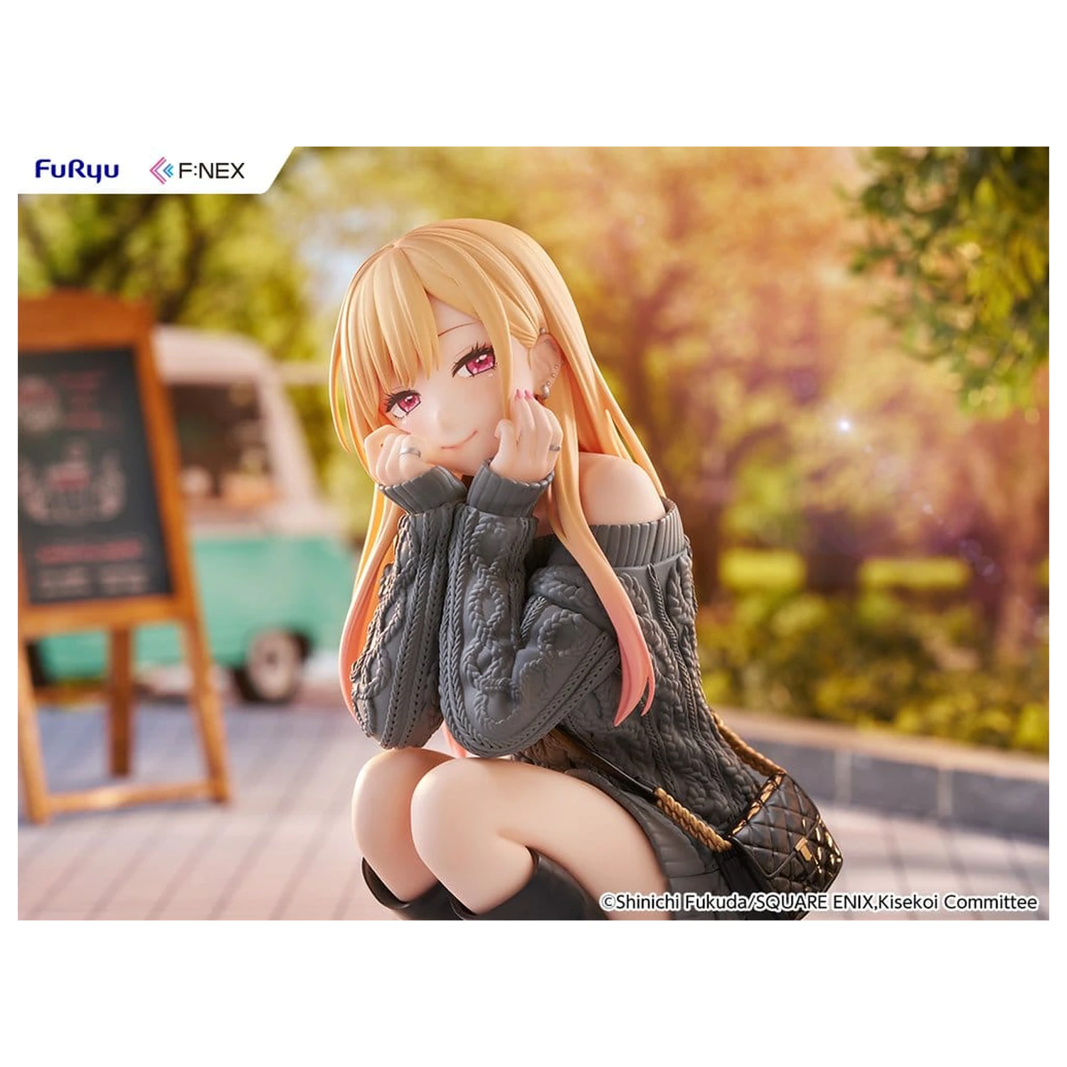 My Dress-Up Darling F:NEX PVC Figur 1/6 Marin Kitagawa knit Ver. 16 cm Produktfoto