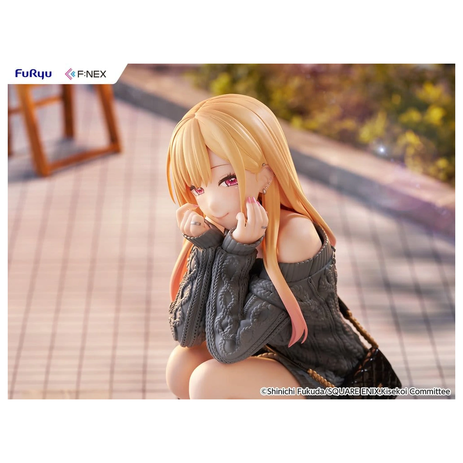My Dress-Up Darling F:NEX PVC Figur 1/6 Marin Kitagawa knit Ver. 16 cm Produktfoto