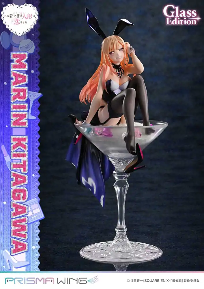 My Dress-Up Darling Prisma Wing PVC Statue 1/7 Marin Kitagawa Glass Edition 29 Zentimeter Produktfoto