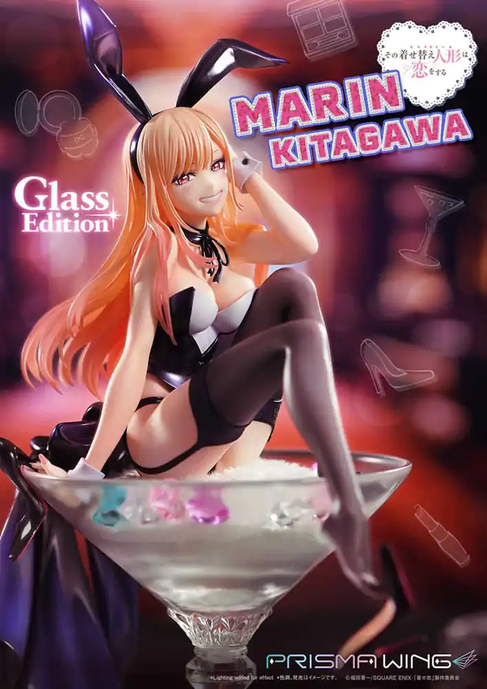 My Dress-Up Darling Prisma Wing PVC Statue 1/7 Marin Kitagawa Glass Edition 29 Zentimeter Produktfoto