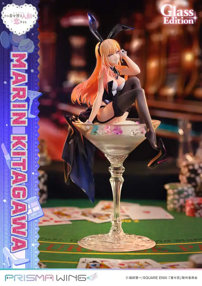 My Dress-Up Darling Prisma Wing PVC Statue 1/7 Marin Kitagawa Glass Edition 29 Zentimeter Produktfoto