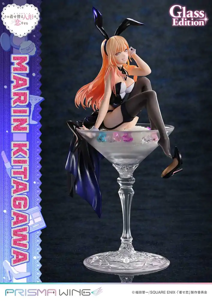 My Dress-Up Darling Prisma Wing PVC Statue 1/7 Marin Kitagawa Glass Edition 29 Zentimeter Produktfoto