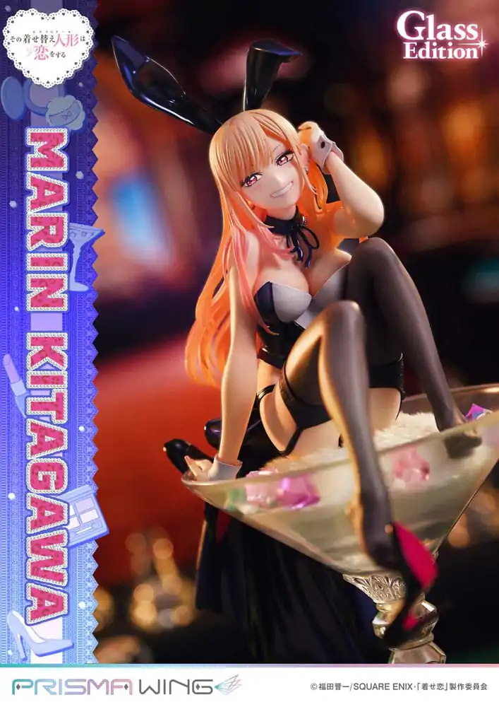My Dress-Up Darling Prisma Wing PVC Statue 1/7 Marin Kitagawa Glass Edition 29 Zentimeter Produktfoto