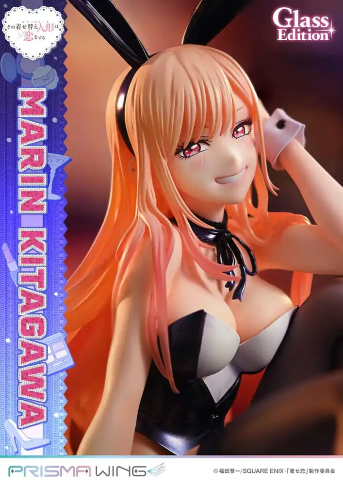 My Dress-Up Darling Prisma Wing PVC Statue 1/7 Marin Kitagawa Glass Edition 29 Zentimeter Produktfoto