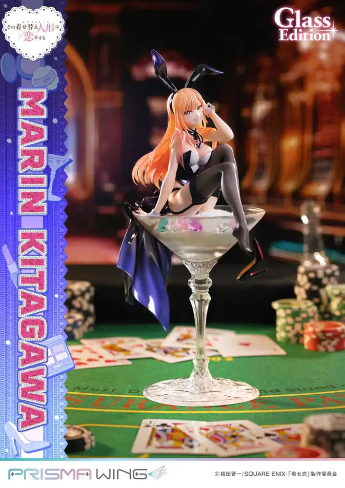 My Dress-Up Darling Prisma Wing PVC Statue 1/7 Marin Kitagawa Glass Edition 29 Zentimeter Produktfoto