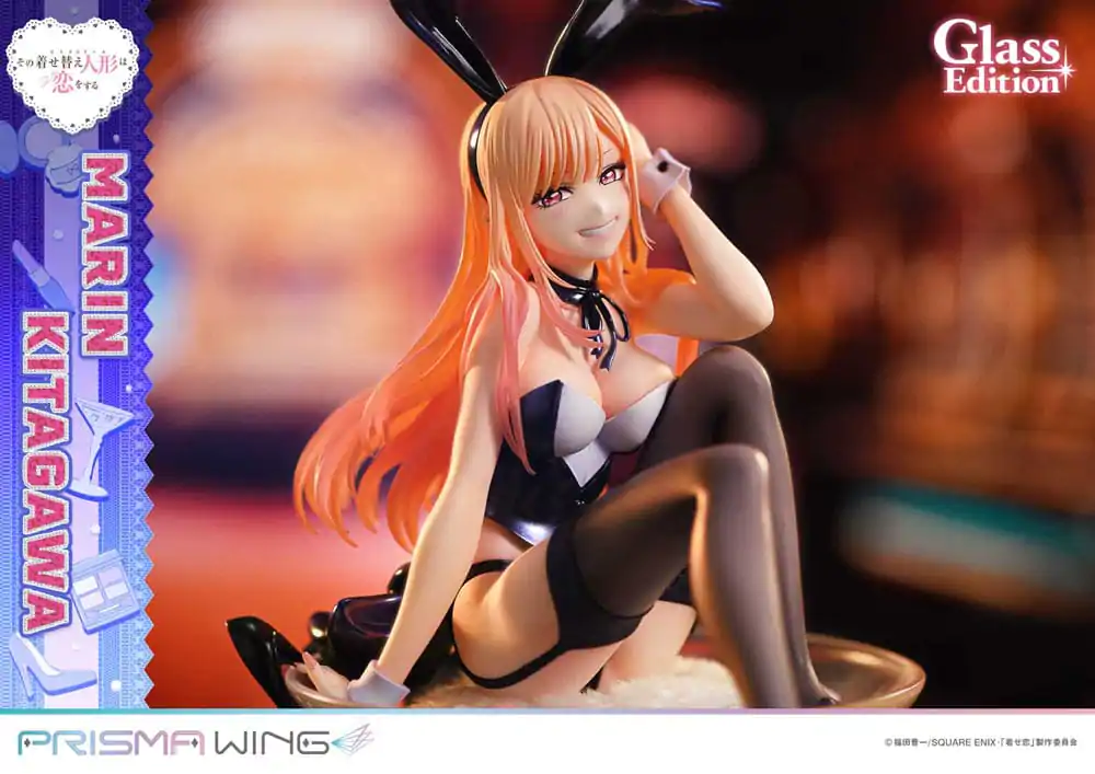 My Dress-Up Darling Prisma Wing PVC Statue 1/7 Marin Kitagawa Glass Edition 29 Zentimeter Produktfoto