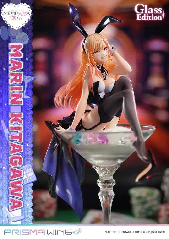My Dress-Up Darling Prisma Wing PVC Statue 1/7 Marin Kitagawa Glass Edition 29 Zentimeter Produktfoto