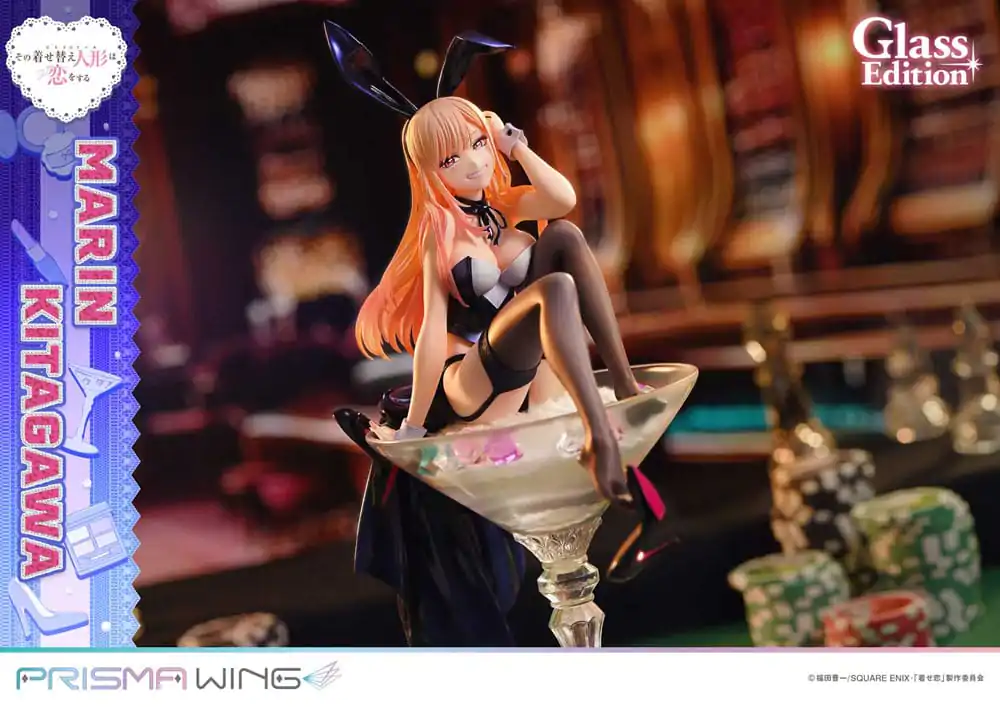 My Dress-Up Darling Prisma Wing PVC Statue 1/7 Marin Kitagawa Glass Edition 29 Zentimeter Produktfoto