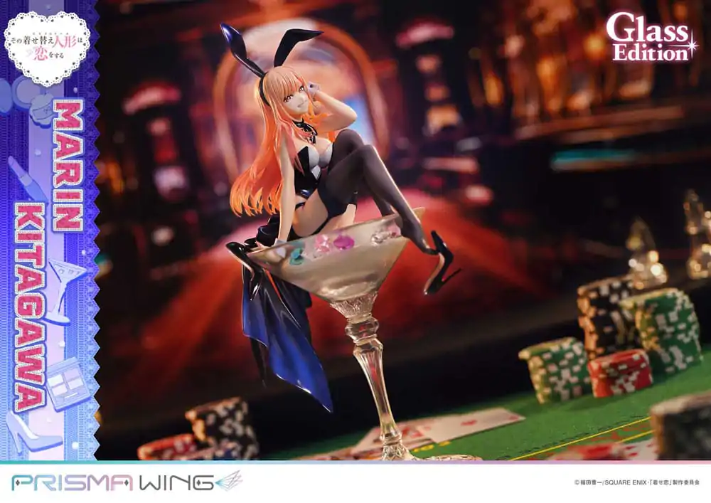 My Dress-Up Darling Prisma Wing PVC Statue 1/7 Marin Kitagawa Glass Edition 29 Zentimeter Produktfoto