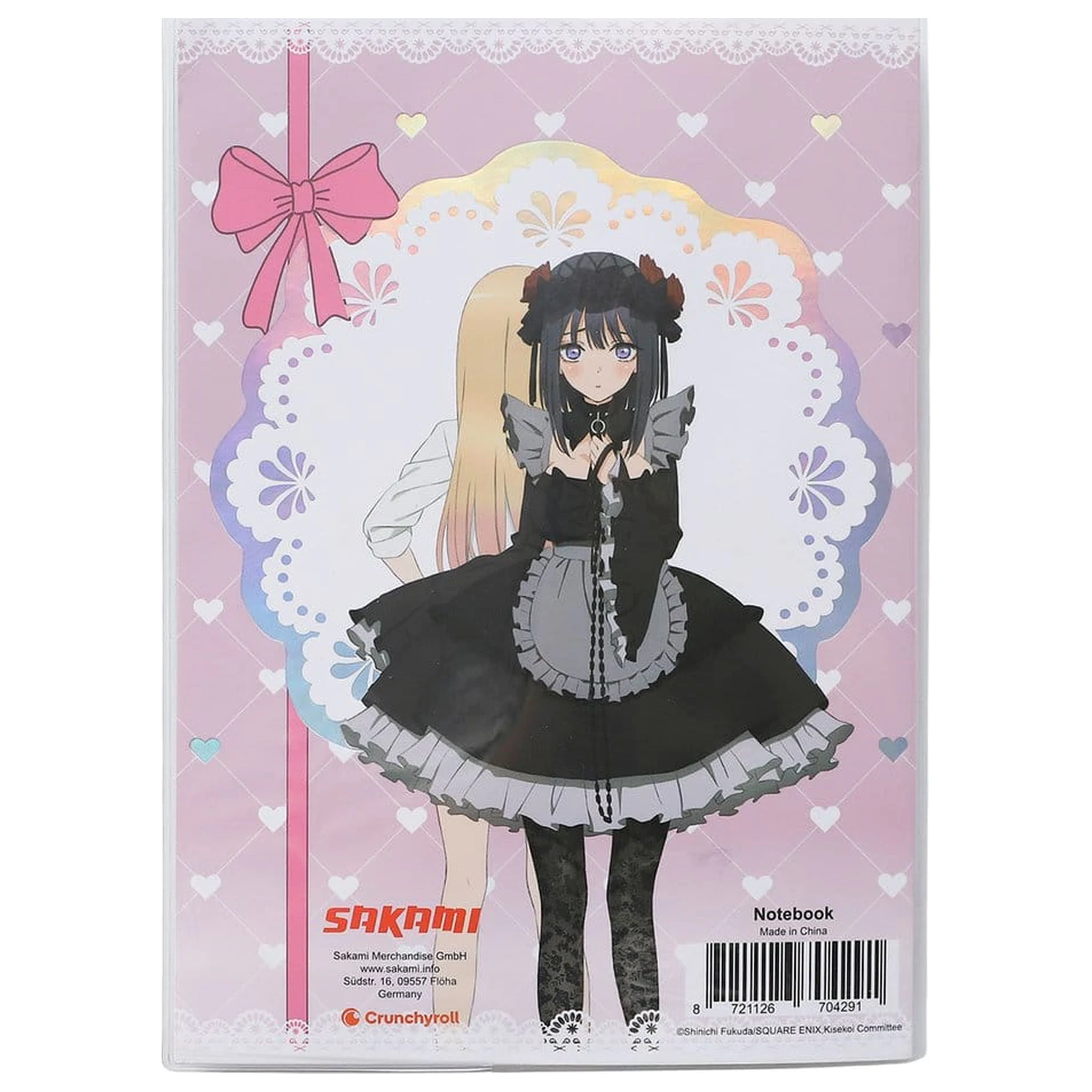 My Dress-Up Darling Softcover Notizbuch kariert DIN A5 Holographic Produktfoto