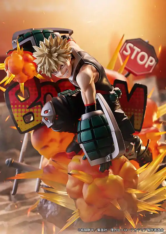 My Hero Academia PVC Statue 1/7 Katsuki Bakugo: Great Explosion Murder God Dynamight 25 cm termékfotó