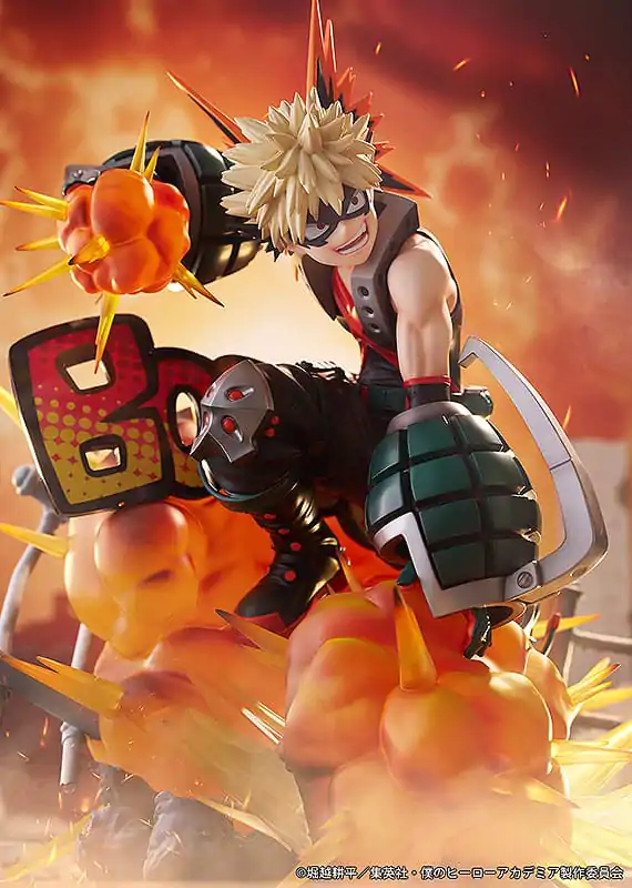 My Hero Academia PVC Statue 1/7 Katsuki Bakugo: Great Explosion Murder God Dynamight 25 cm termékfotó