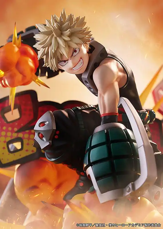 My Hero Academia PVC Statue 1/7 Katsuki Bakugo: Great Explosion Murder God Dynamight 25 cm termékfotó