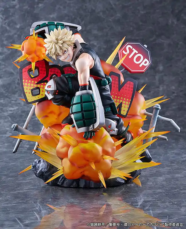 My Hero Academia PVC Statue 1/7 Katsuki Bakugo: Great Explosion Murder God Dynamight 25 cm termékfotó