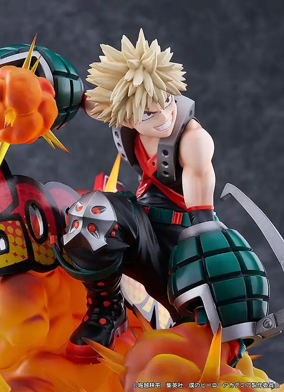 My Hero Academia PVC Statue 1/7 Katsuki Bakugo: Great Explosion Murder God Dynamight 25 cm termékfotó