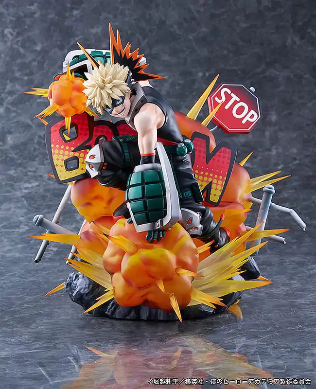 My Hero Academia PVC Statue 1/7 Katsuki Bakugo: Great Explosion Murder God Dynamight 25 cm termékfotó