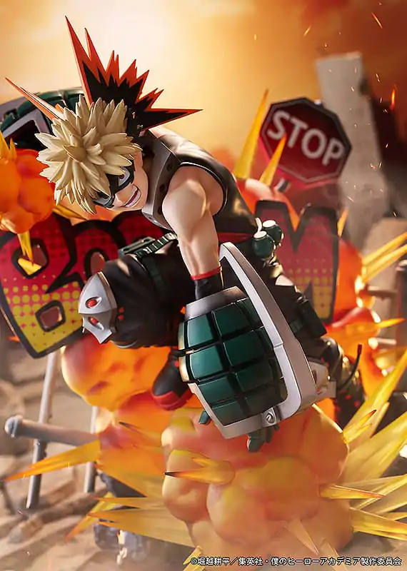 My Hero Academia PVC Statue 1/7 Katsuki Bakugo: Great Explosion Murder God Dynamight 25 cm termékfotó