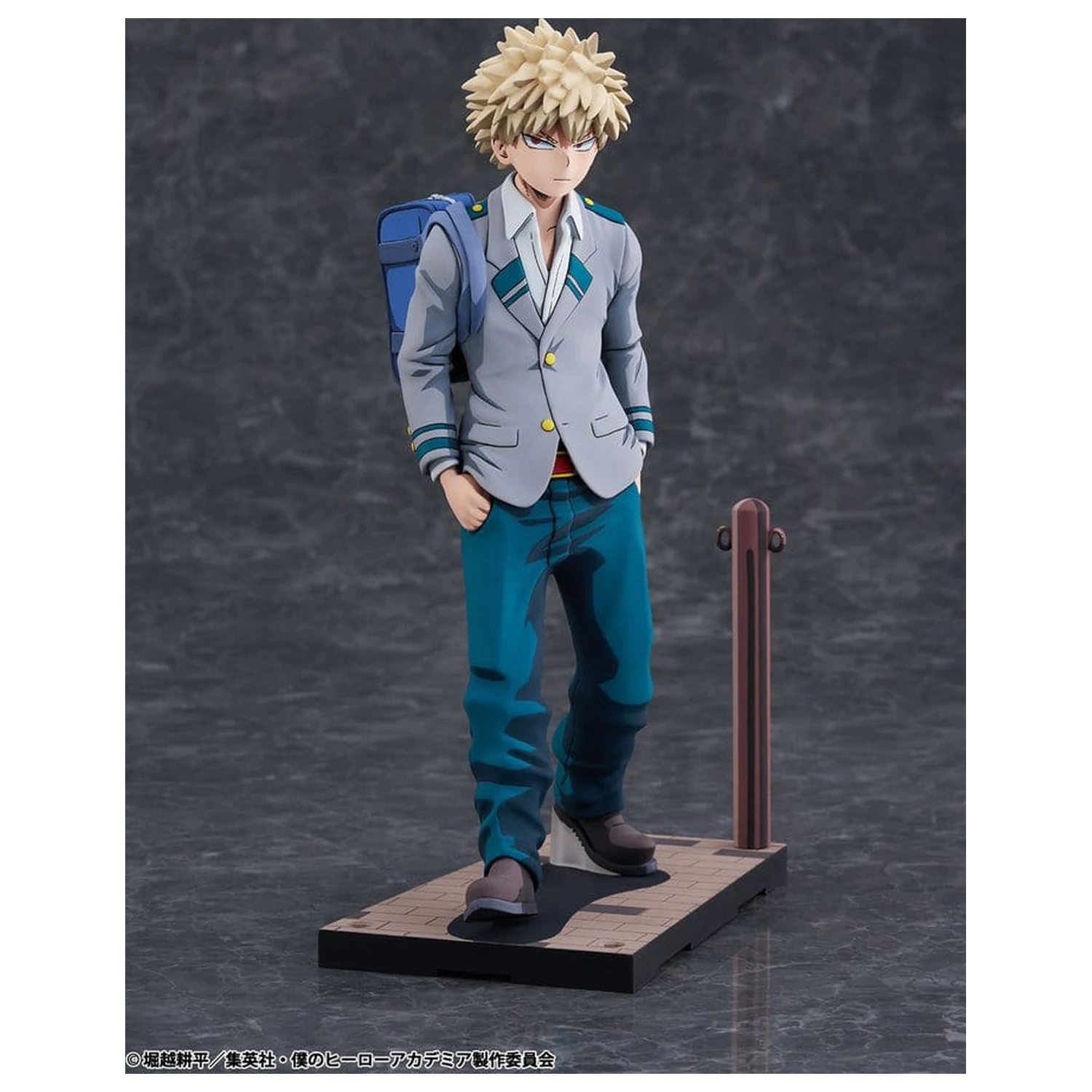 My Hero Academia PVC Figur 1/8 Katsuki Bakugo U.A. High School Uniform 2Dimensioning version 23 cm Produktfoto