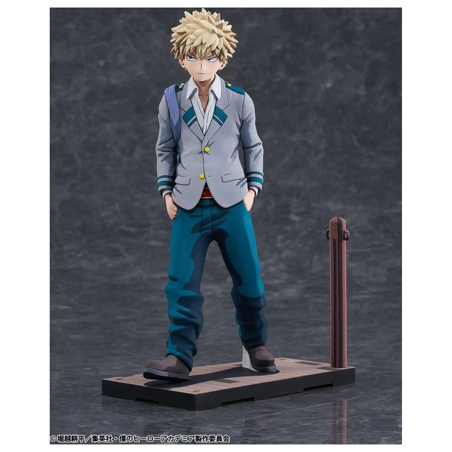 My Hero Academia PVC Figur 1/8 Katsuki Bakugo U.A. High School Uniform 2Dimensioning version 23 cm Produktfoto