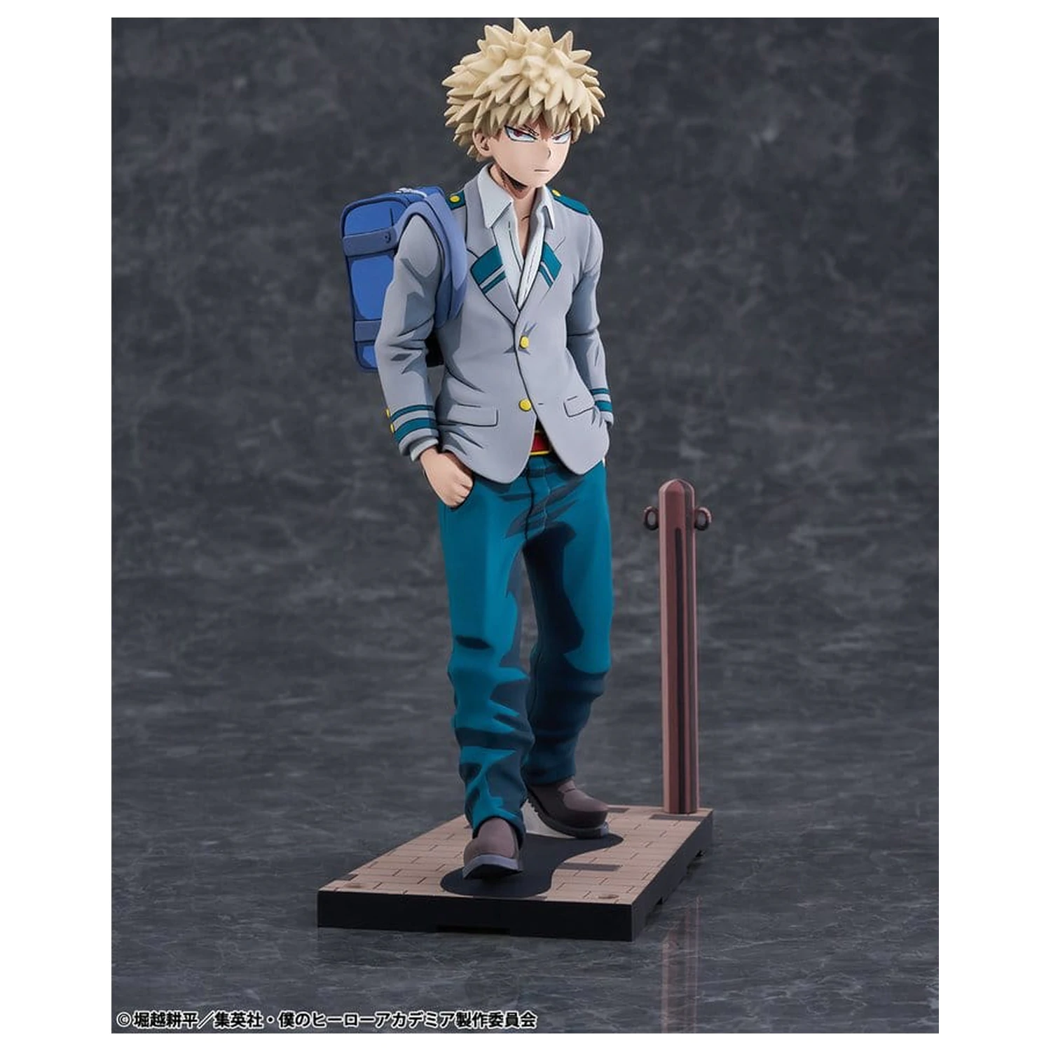My Hero Academia PVC Figur 1/8 Katsuki Bakugo U.A. High School Uniform 2Dimensioning version 23 cm Produktfoto